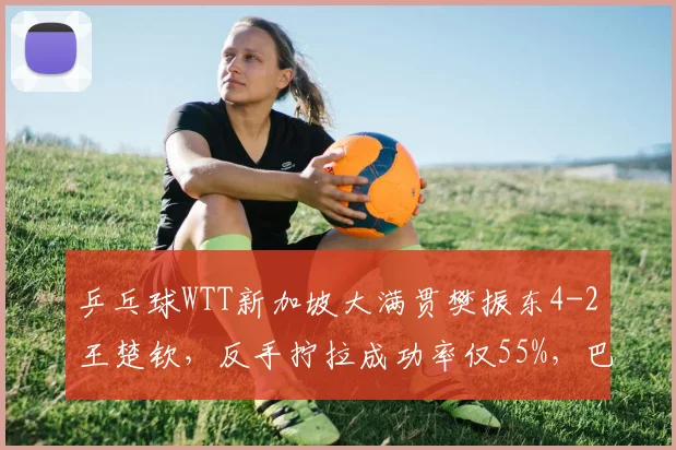 乒乓球WTT新加坡大满贯樊振东4-2王楚钦，反手拧拉成功率仅55%，巴黎奥运男单格局生变